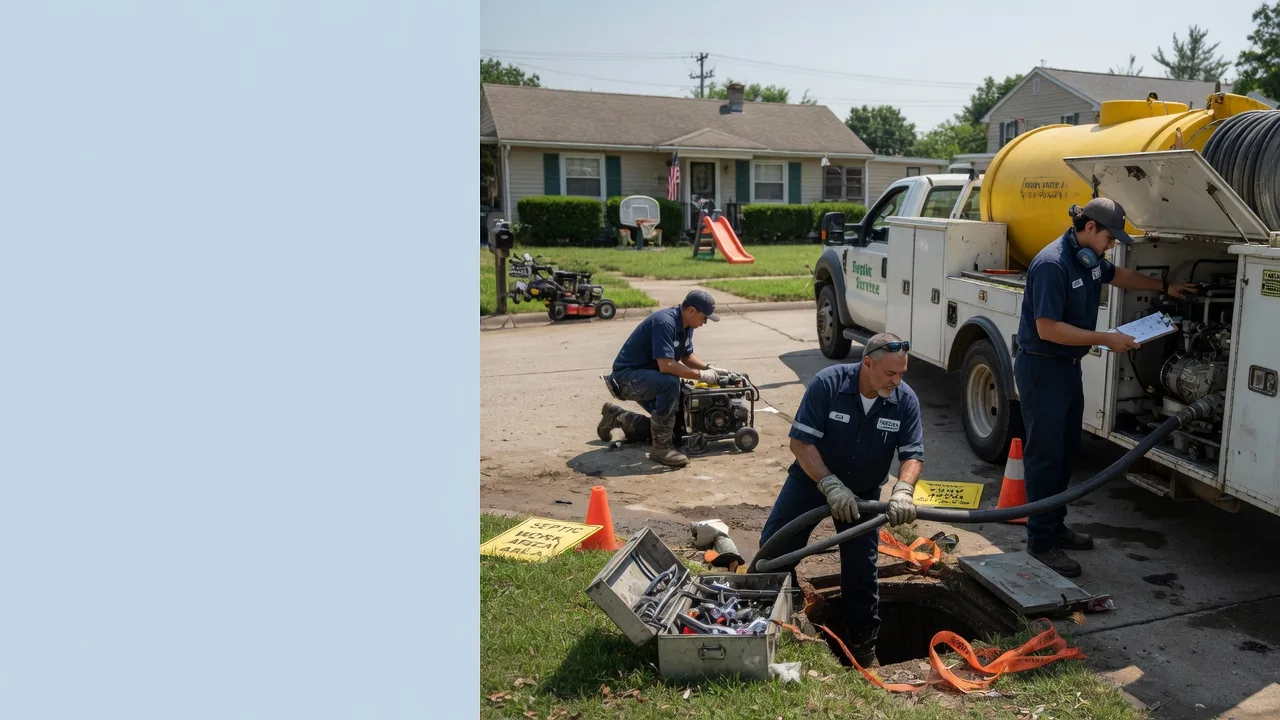 Septic Tank Pumping in Conklin, MI near me